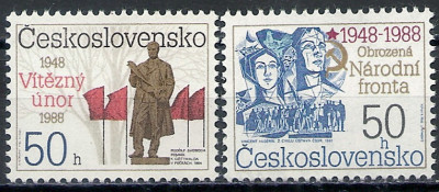 1988 r Czechosłowacja Mi 2941 - 2942**