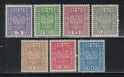 Polska 1932 Fi 251-57 **