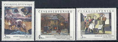 1989 r Czechosłowacja Mi 3022 - 3024**