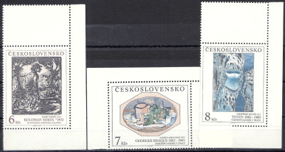 1992 r Czechosłowacja Mi 3130 - 3132**