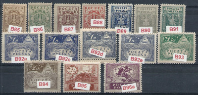 1919 r. Fi B 85 - 96a** z gwar.