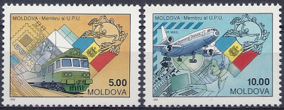 1992 r Mołdawia Mi 45 - 46**
