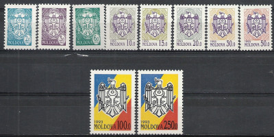 1993 r Mołdawia Mi 68 A- 77 A**