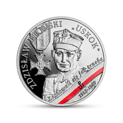 10 zł, Zdzisław Broński "Uskok" - wyklęty, niezłomny