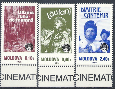 1995 r Mołdawia Mi 188 - 190**