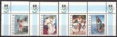 1996 r Mołdawia Mi 196 - 199**