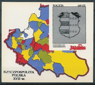 Solidarność (S291)- Polska XVII w. Woj. Sandomierskie
