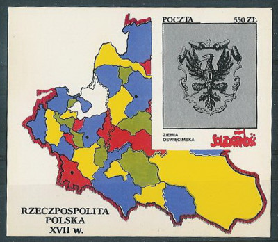 Solidarność (S298)- Polska XVII w. Ziemia Oświęcimska