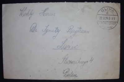 Fi 196  - Wolne Miasto Gdańsk - 22.08.1924