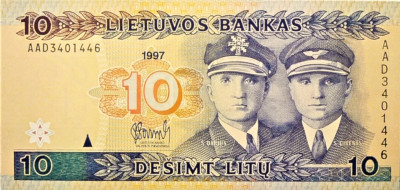 LITWA 1997-P59-10 LIT&Oacute;W UNC.