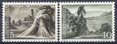 1961 r Liechtenstein Mi 408 - 409**