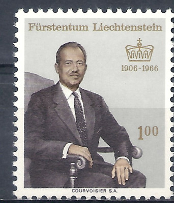 1966 r Liechtenstein  Mi 468**