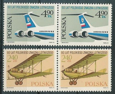 ZC 2251-52 2po : 50 lat znaczka lotniczego