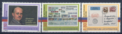 2005 r Liechtenstein  Mi 1384 - 1386**