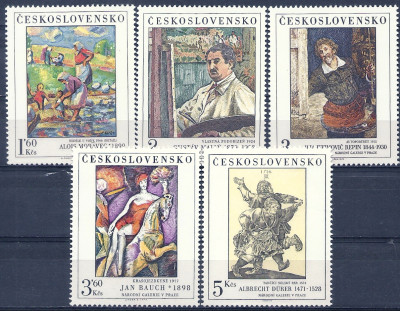 1979 r Czechosłowacja Mi 2531 - 2535**