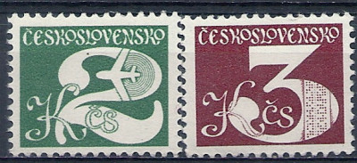 1980 r Czechosłowacja Mi 2539 - 2540**