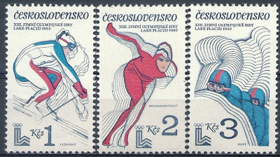 1980 r Czechosłowacja Mi 2541 - 2543**