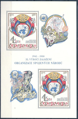 1980 r Czechosłowacja Blok 41**
