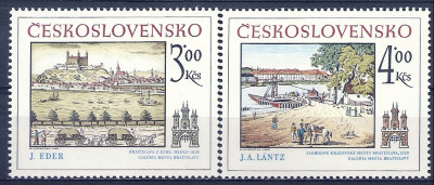 1980 r Czechosłowacja Mi 2583 - 2584**