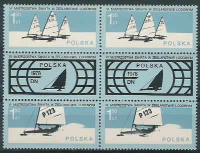 ZC 2394-95 2po : MŚ w Żeglarstwie Lodowym