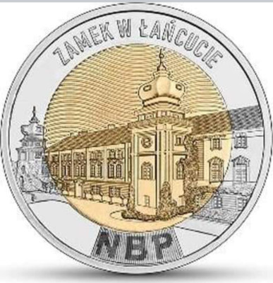 5 zł Zamek w Łańcucie - Łańcut - Nowość
