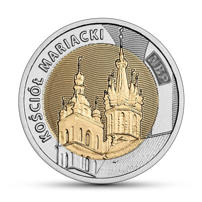 5 zł Kości&oacute;ł Mariacki