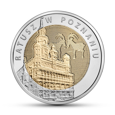 5 zł Ratusz w Poznaniu