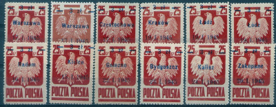 1945 r Fi 348 - 357**kpl