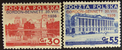 Polska 1936 Fi 292-93 * Gordon - gwarancja Schmutz