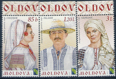 2012 r Mołdawia Mi 795 - 797**