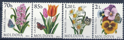 2011 r Mołdawia Mi 757 - 760**