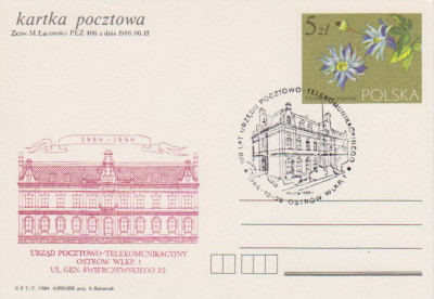 dodruk Cp 857 27 Ostr&oacute;w Wlkp: Urząd Pocztowy