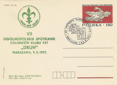 dodruk Ck 62 01 Warszawa: Spotkanie Klubu DRUH