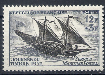 1957 r. Francja Mi 1115**