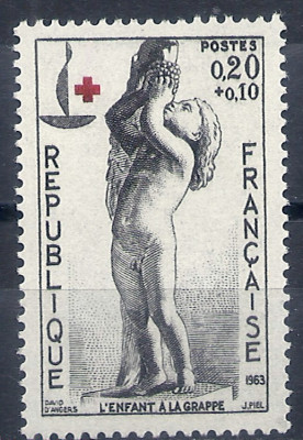 1963 r. Francja Mi 1447**