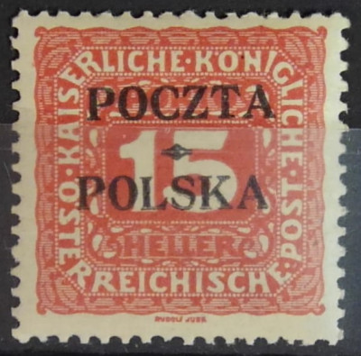 D3 ** 15 halerzy - gwarancja Mikstein, Gryżewski