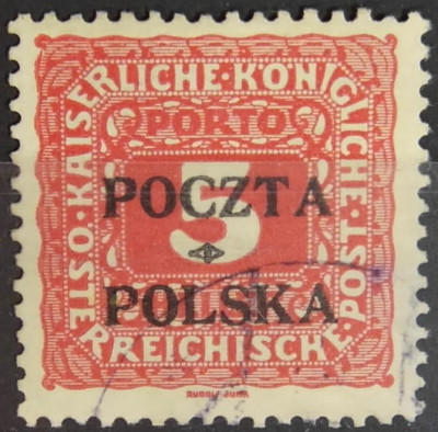 D1 - 5 halerzy - Wydanie krakowskie kas. - gw. p. Berbeka.