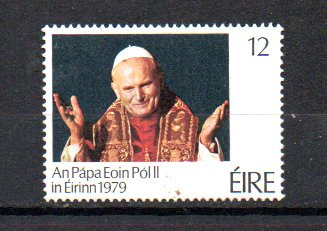 Irlandia 1979 rok Papież Jan Paweł II