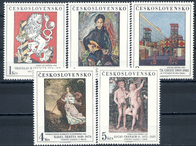 1979 r Czechosłowacja Mi 2531 - 2535**