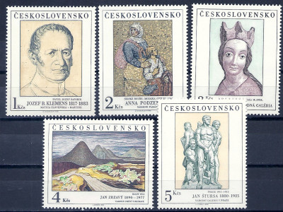 1980 r Czechosłowacja Mi 2587 - 2591**