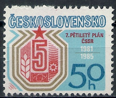 1981 r Czechosłowacja Mi 2593**