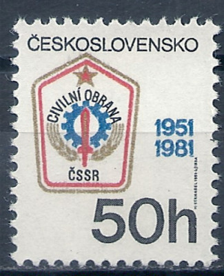 1981 r Czechosłowacja Mi 2624**
