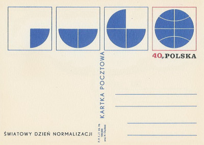 Cp 464 : Światowy Dzień Normalizacji