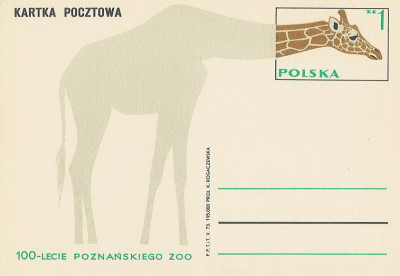 Cp 598 : 100-lecie Poznańskiego ZOO
