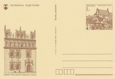 Cp 632 s.75.I : Mn. Rok Ochrony Zab. Kazimierz Dolny