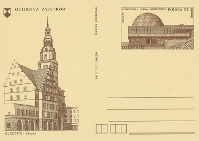 Cp 663 s.77.I : Ochrona zabytk&oacute;w Olsztyn