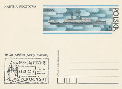 Cp 822 : 50 lat polskiej poczty morskiej