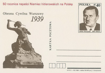 Cp. 1007 : 50 r. napaści S.Starzyński
