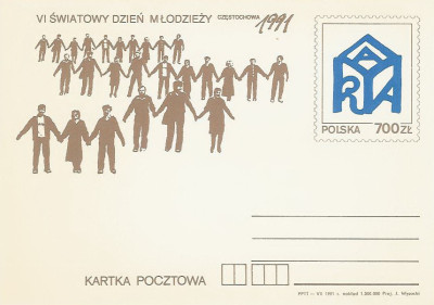 Cp. 1019 : VI Światowy Dzień Młodzieży