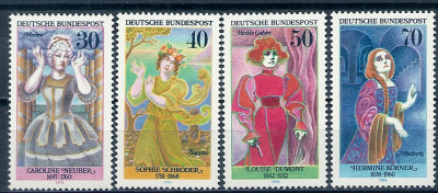 1976 r Niemcy Mi 908 - 911**